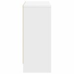 vidaXL Servírovacia skriňa so zásuvkou Biela 73,5 x 22,5 x 53,5 cm – Obrázok 7
