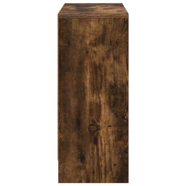 vidaXL Servírovacia skriňa Dymová dub 73,5 x 22,5 x 53,5 cm – Obrázok 7