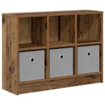 vidaXL Servírovacia skriňa Staré drevo 73,5 x 22,5 x 53,5 cm – Obrázok 2