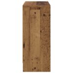 vidaXL Servírovacia skriňa Staré drevo 73,5 x 22,5 x 53,5 cm – Obrázok 7