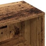 vidaXL Servírovacia skriňa Staré drevo 73,5 x 22,5 x 53,5 cm – Obrázok 9