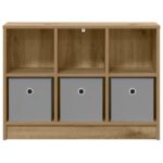 vidaXL Servírovacia skriňa Remeselný dub 73,5 x 22,5 x 53,5 cm – Obrázok 6