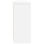 vidaXL Servírovacia skriňa so zásuvkou Biela 88,5 x 27,5 x 63,5 cm – Obrázok 7