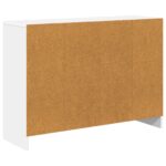 vidaXL Servírovacia skriňa so zásuvkou Biela 88,5 x 27,5 x 63,5 cm – Obrázok 8