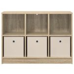 vidaXL Servírovacia skriňa Sonoma dub 88,5 x 27,5 x 63,5 cm – Obrázok 6