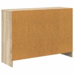 vidaXL Servírovacia skriňa Sonoma dub 88,5 x 27,5 x 63,5 cm – Obrázok 8