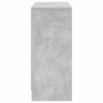 vidaXL Servírovacia skriňa Betónová šedá 88,5 x 27,5 x 63,5 cm – Obrázok 7