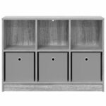 vidaXL Servírovacia skriňa Sivý Sonoma 88,5 x 27,5 x 63,5 cm – Obrázok 6