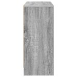 vidaXL Servírovacia skriňa Sivý Sonoma 88,5 x 27,5 x 63,5 cm – Obrázok 7