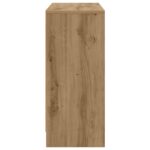 vidaXL Servírovacia skriňa Remeselný dub 88,5 x 27,5 x 63,5 cm – Obrázok 7
