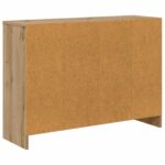 vidaXL Servírovacia skriňa Remeselný dub 88,5 x 27,5 x 63,5 cm – Obrázok 8