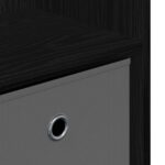 vidaXL Servírovacia skriňa so zásuvkou Čierny dub 102 x 32 x 73,5 cm – Obrázok 10