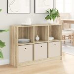 vidaXL Servírovacia skriňa so zásuvkou Sonoma dub 102 x 32 x 73,5 cm