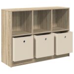 vidaXL Servírovacia skriňa so zásuvkou Sonoma dub 102 x 32 x 73,5 cm – Obrázok 5