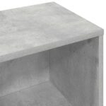 vidaXL Servírovacia skriňa Betónová šedá 102 x 32 x 73,5 cm – Obrázok 9
