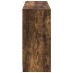 vidaXL Servírovacia skriňa so zásuvkou Dymová dub 102 x 32 x 73,5 cm – Obrázok 7