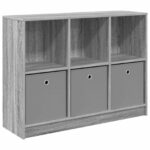 vidaXL Servírovacia skriňa so zásuvkou Sivý Sonoma 102 x 32 x 73,5 cm – Obrázok 2