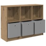 vidaXL Servírovacia skriňa Remeselný dub 102 x 32 x 73,5 cm – Obrázok 5
