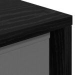 vidaXL Servírovacia skriňa so zásuvkou Čierny dub 49,5 x 22 x 47 cm – Obrázok 9