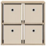 vidaXL Servírovacia skriňa so zásuvkou Sonoma dub 49,5 x 22 x 47 cm – Obrázok 6