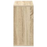 vidaXL Servírovacia skriňa so zásuvkou Sonoma dub 49,5 x 22 x 47 cm – Obrázok 7