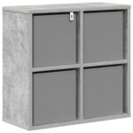 vidaXL Servírovacia skriňa so zásuvkou Betónová šedá 49,5 x 22 x 47 cm – Obrázok 8