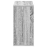 vidaXL Servírovacia skriňa so zásuvkou Sivý Sonoma 49,5 x 22 x 47 cm – Obrázok 7