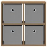 vidaXL Servírovacia skriňa so zásuvkou Remeselný dub 49,5 x 22 x 47 cm – Obrázok 6