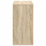 vidaXL Servírovacia skriňa so zásuvkou Sonoma dub 59,5 x 27 x 57 cm – Obrázok 7