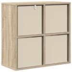 vidaXL Servírovacia skriňa so zásuvkou Sonoma dub 59,5 x 27 x 57 cm – Obrázok 8