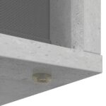 vidaXL Servírovacia skriňa so zásuvkou Betónová šedá 59,5 x 27 x 57 cm – Obrázok 11