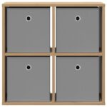 vidaXL Servírovacia skriňa so zásuvkou Remeselný dub 59,5 x 27 x 57 cm – Obrázok 6