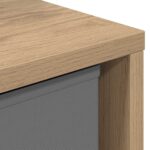 vidaXL Servírovacia skriňa so zásuvkou Remeselný dub 59,5 x 27 x 57 cm – Obrázok 9