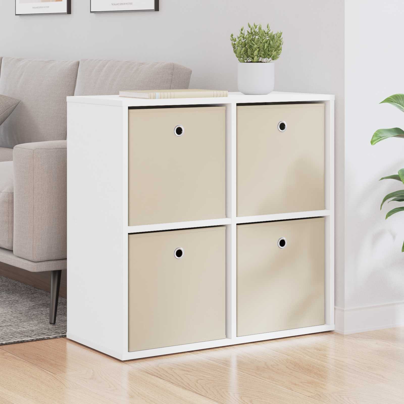 8000540_1.jpg vidaXL Servírovacia skriňa so zásuvkou Biela 68,5 x 32 x 67 cm – Obrázok 1