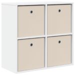 vidaXL Servírovacia skriňa so zásuvkou Biela 68,5 x 32 x 67 cm – Obrázok 2