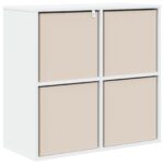 vidaXL Servírovacia skriňa so zásuvkou Biela 68,5 x 32 x 67 cm – Obrázok 8