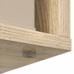 vidaXL Servírovacia skriňa so zásuvkou Sonoma dub 68,5 x 32 x 67 cm – Obrázok 11
