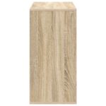 vidaXL Servírovacia skriňa so zásuvkou Sonoma dub 68,5 x 32 x 67 cm – Obrázok 7