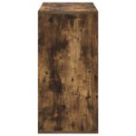 vidaXL Servírovacia skriňa so zásuvkou Dymová dub 68,5 x 32 x 67 cm – Obrázok 7