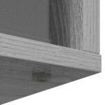 vidaXL Servírovacia skriňa so zásuvkou Sivý Sonoma 68,5 x 32 x 67 cm – Obrázok 11