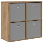 vidaXL Servírovacia skriňa so zásuvkou Remeselný dub 68,5 x 32 x 67 cm – Obrázok 2