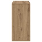 vidaXL Servírovacia skriňa so zásuvkou Remeselný dub 68,5 x 32 x 67 cm – Obrázok 7
