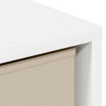 vidaXL Servírovacia skriňa so zásuvkou Biela 25,5 x 22 x 69,5 cm – Obrázok 8