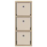 vidaXL Servírovacia skriňa so zásuvkou Sonoma dub 25,5 x 22 x 69,5 cm – Obrázok 5
