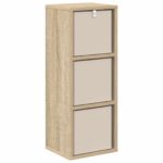 vidaXL Servírovacia skriňa so zásuvkou Sonoma dub 25,5 x 22 x 69,5 cm – Obrázok 7