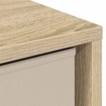 vidaXL Servírovacia skriňa so zásuvkou Sonoma dub 25,5 x 22 x 69,5 cm – Obrázok 8