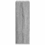 vidaXL Servírovacia skriňa so zásuvkou Sivý Sonoma 25,5 x 22 x 69,5 cm – Obrázok 6