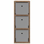 vidaXL Servírovacia skriňa so zásuvkou Staré drevo 25,5 x 22 x 69,5 cm – Obrázok 5