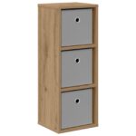 vidaXL Servírovacia skriňa Remeselný dub 25,5 x 22 x 69,5 cm – Obrázok 2