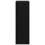 vidaXL Servírovacia skriňa so zásuvkou Čierny dub 30,5 x 27 x 84,5 cm – Obrázok 6
